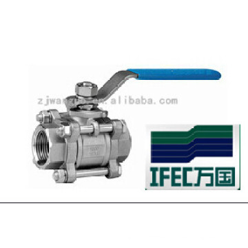 Sanitary Stainless Steel 3PC Ball Valve (IFEC-BV100011)